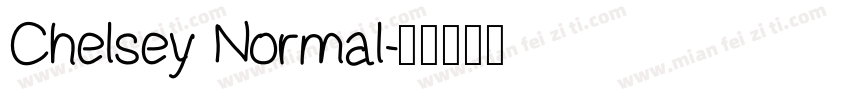 Chelsey Normal字体转换